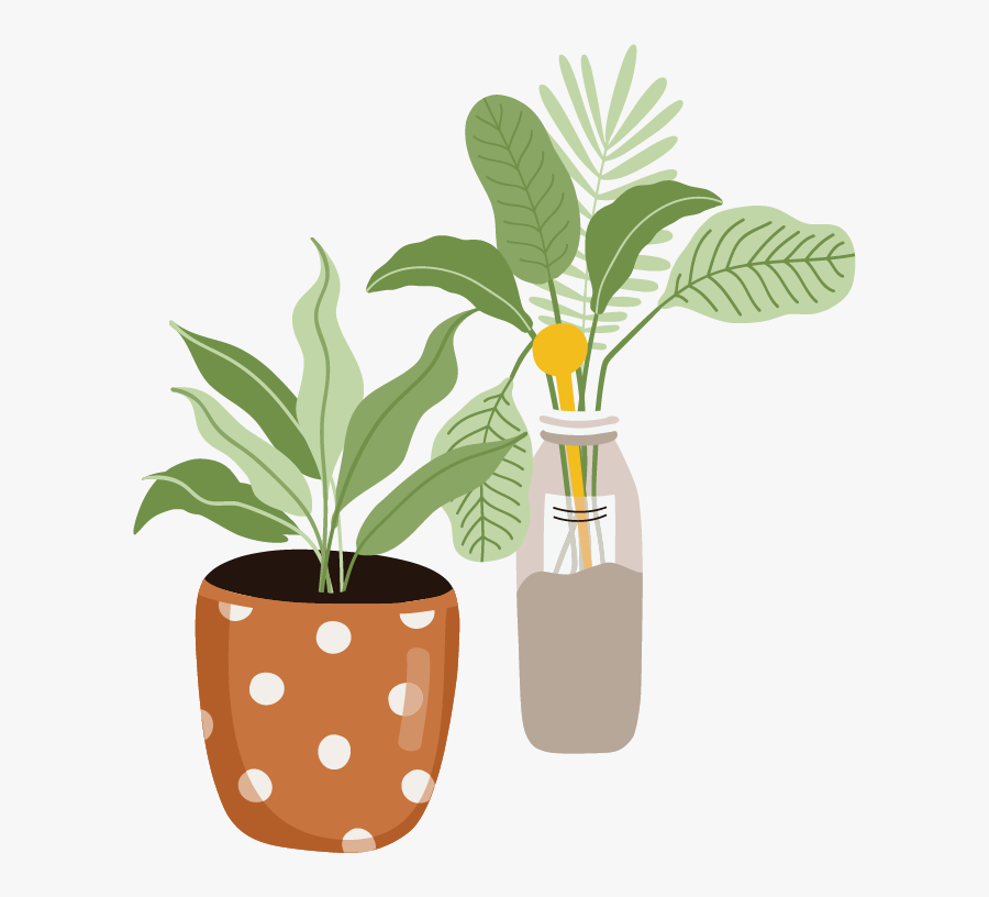 Self Watering Container - Flowerpot, Transparent Clipart