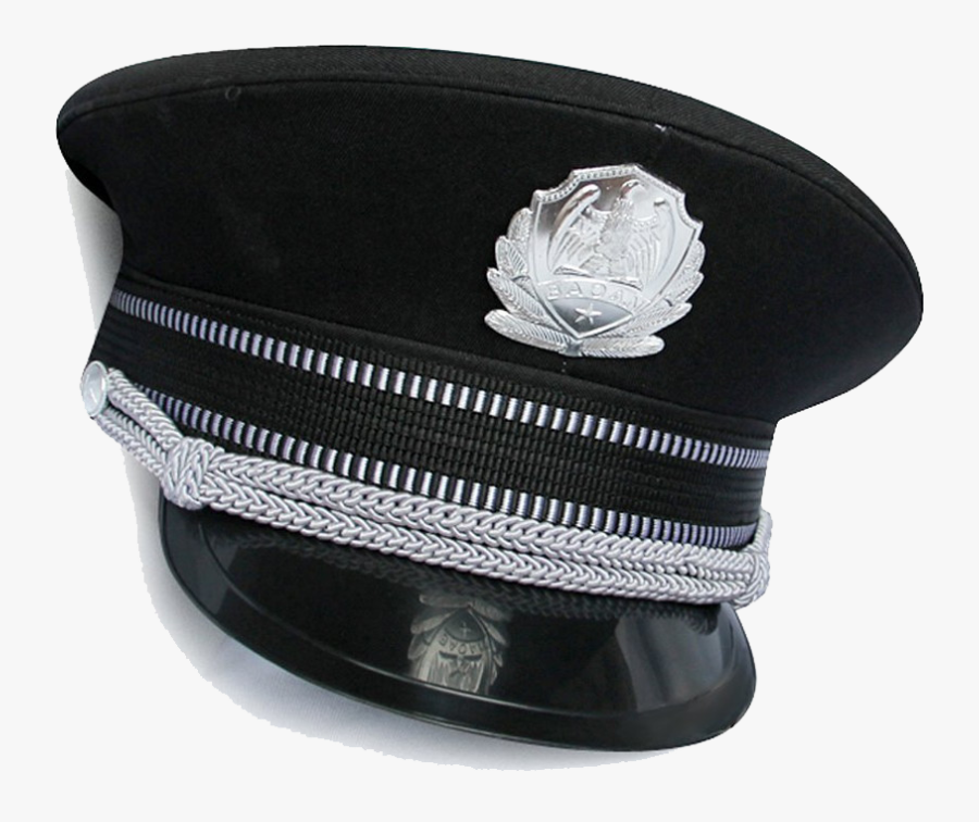 Cap Police Officer Hat Uniform - Police Officer Hat Png, Transparent Clipart