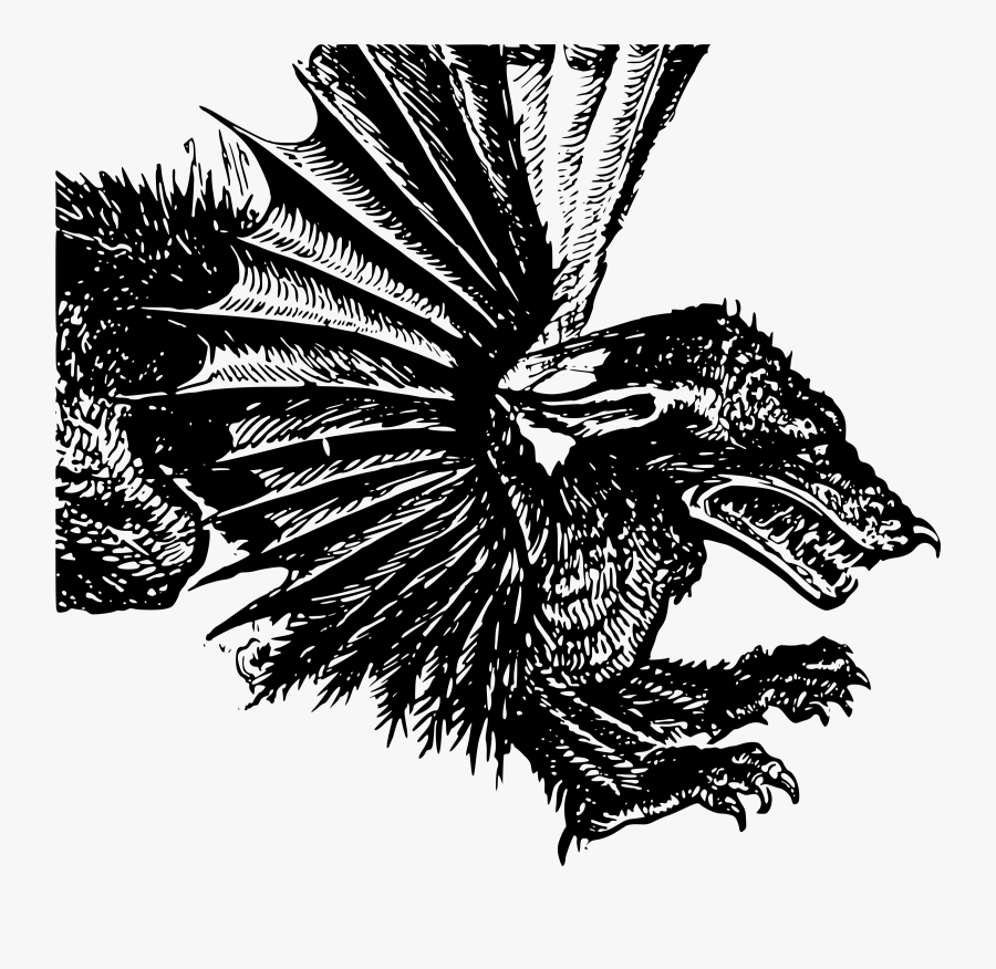 Angry Dragon Head Clip Arts - Portable Network Graphics, Transparent Clipart