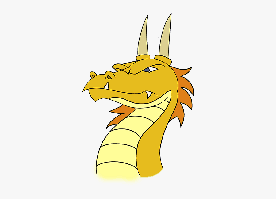 How To Draw Dragons Best Dragon Drawing Tutorials - Easy How To Draw A Step Dragon, Transparent Clipart