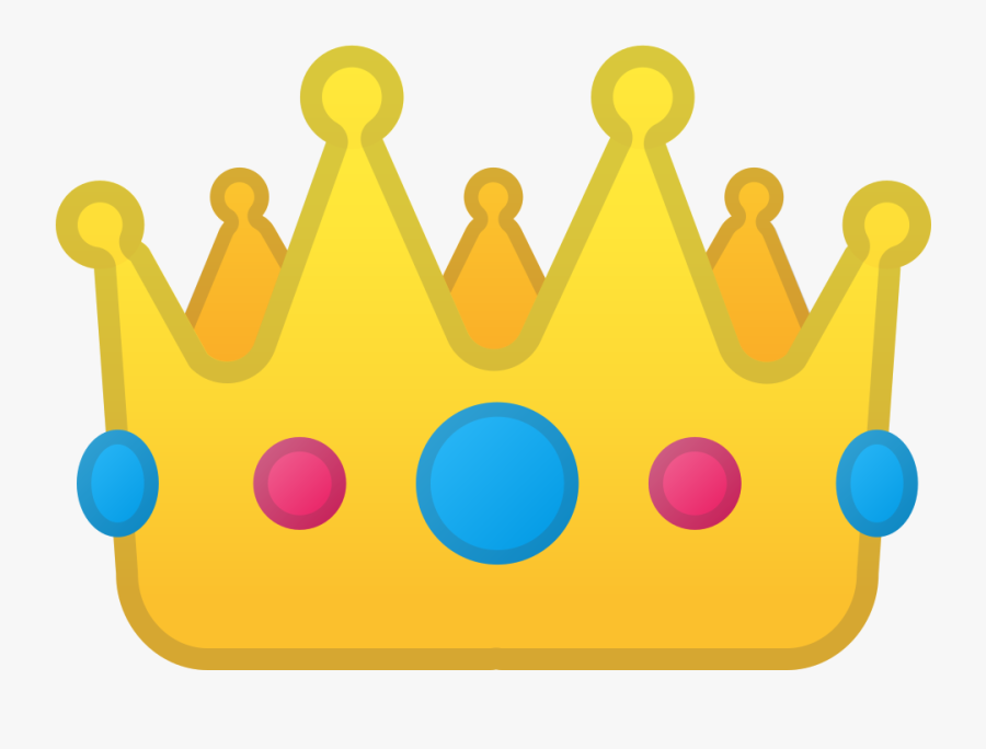 Noto Emoji Clothing Objects - Crown Emoji Meaning, Transparent Clipart