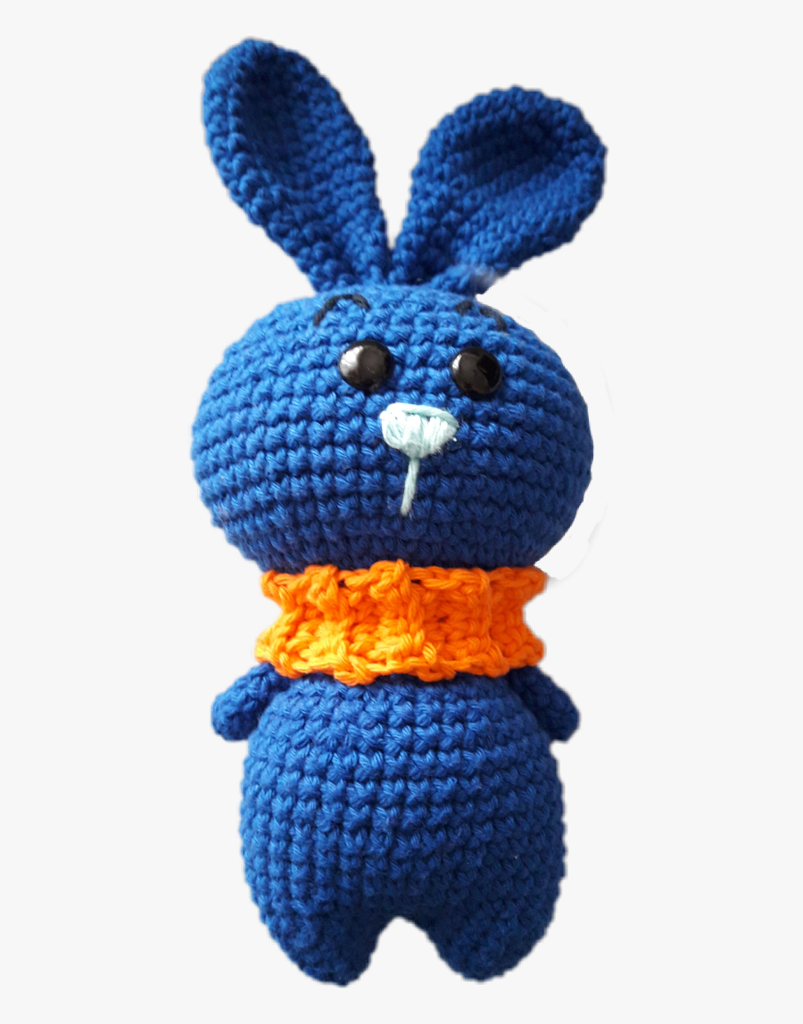 Conejo Rabbit Gpcrochet Crochet Freetoedit - Stuffed Toy, Transparent Clipart