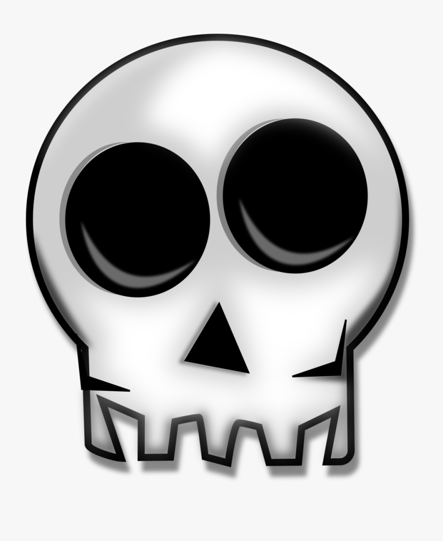 Skull,symbol,smile - Skull Remix, Transparent Clipart