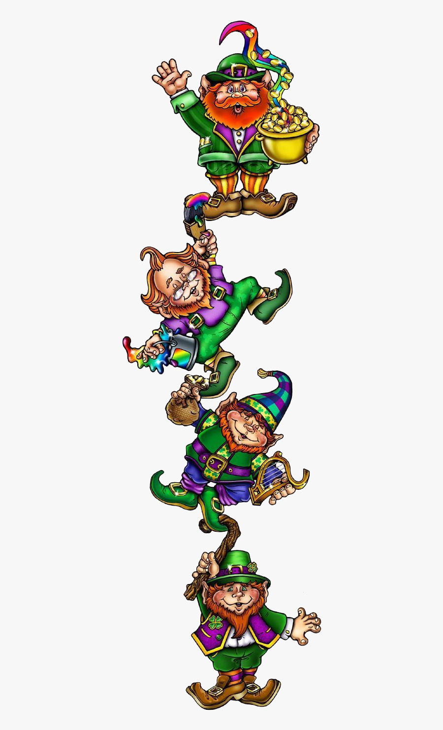 Publicat De Eu Ciresica La - Leprechauns For Kids Clipart, Transparent Clipart