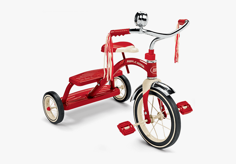 Transparent Tricycle Png - Radio Flyer Classic Tricycle, Transparent Clipart