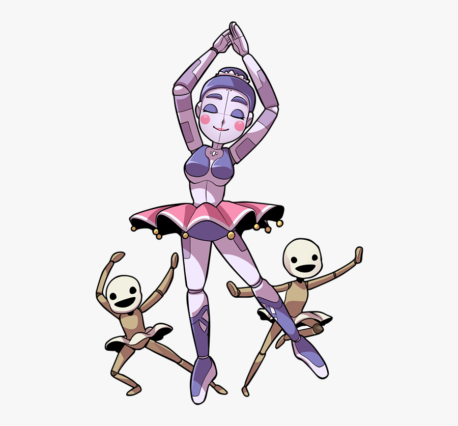 Clip Free Library Chibi And Minireenas By - Fnaf Sister Location Cute, Transparent Clipart