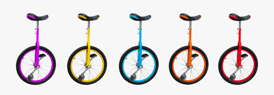 Sport, Bike, Unicycle, Saddle, Pedals - Unicycle, Transparent Clipart