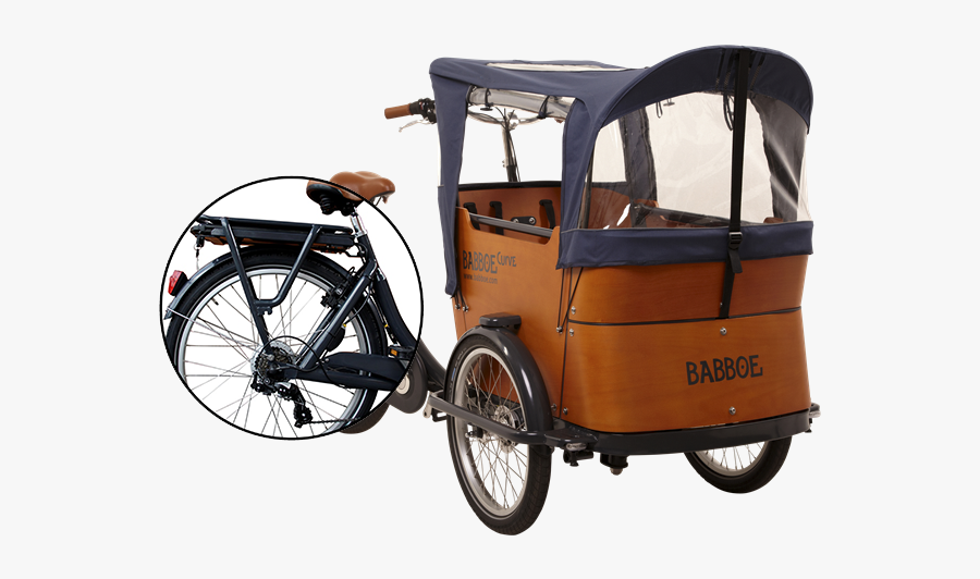 Bmx Bikes Buyers Guide - Babboe Mountain Curve E, Transparent Clipart