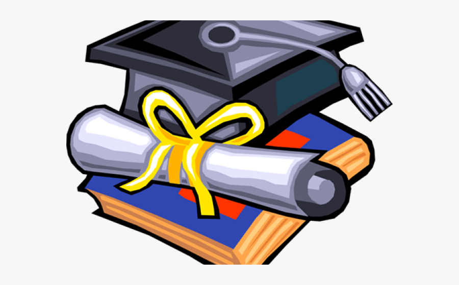 Graduation Cap And Diploma Clipart - Graduation Cap And Diploma Clip, Transparent Clipart