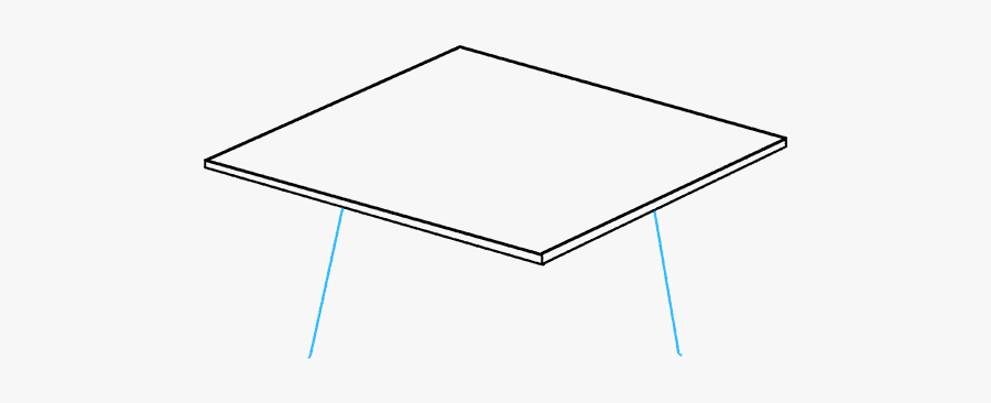 How To Draw Graduation Cap - Coffee Table, Transparent Clipart
