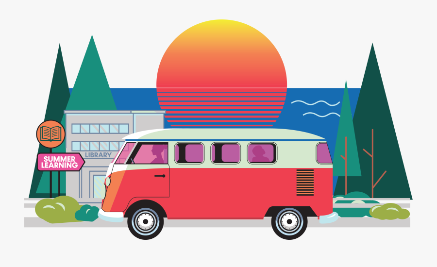 Volkswagen Type 2, Transparent Clipart