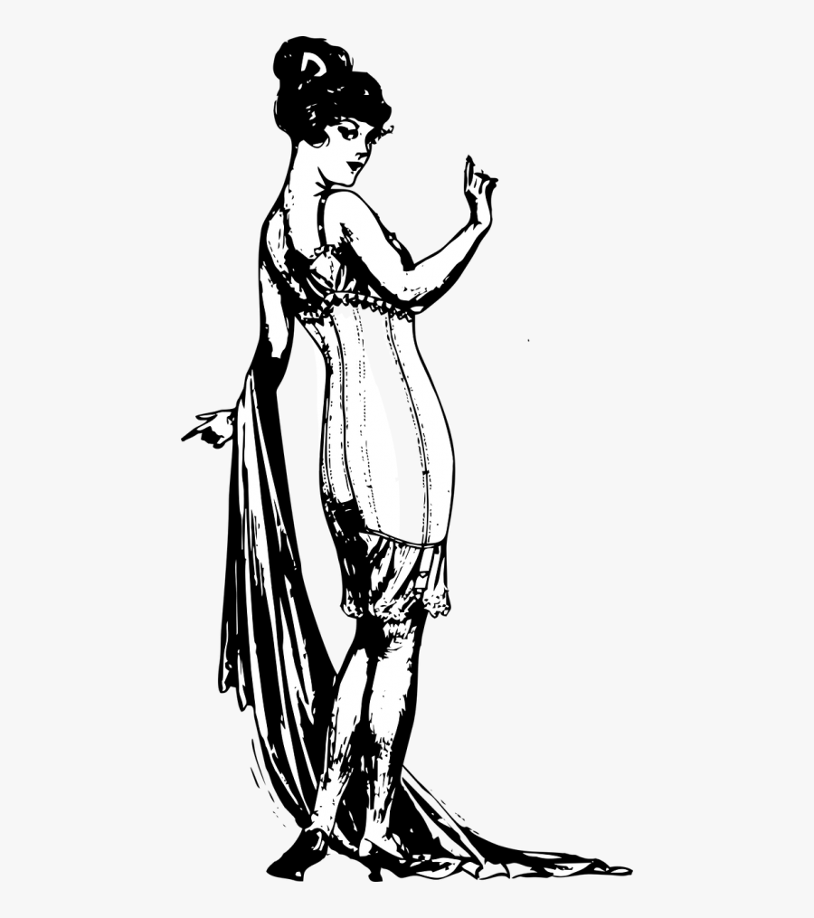 Lady 1900 1920s - 1920 Transparent, Transparent Clipart