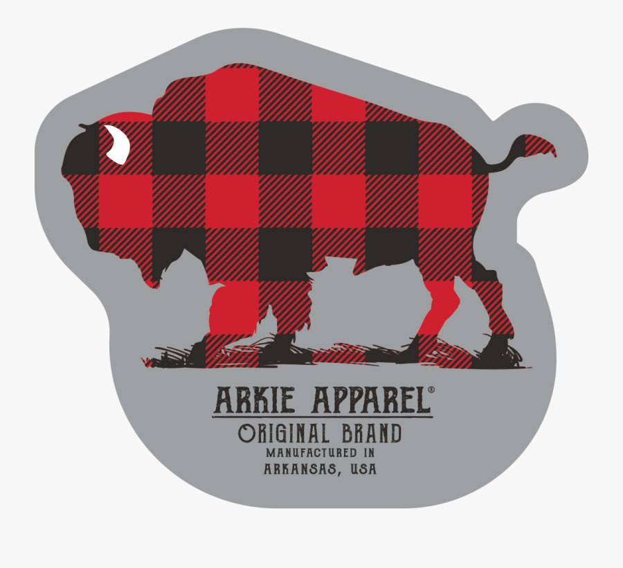 Buffalo Plaid - Decal - Animal, Transparent Clipart