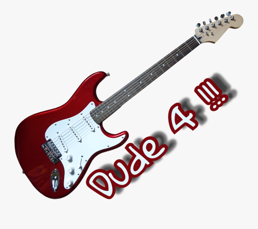 #dude Hit #freetoedit - Electric Guitar Clipart Png, Transparent Clipart