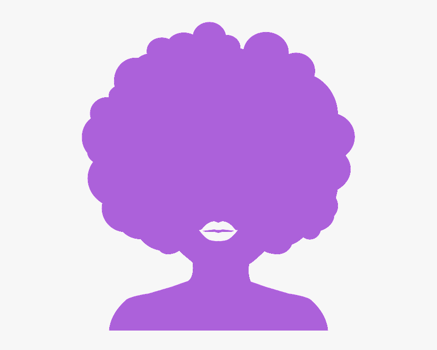 Girl With Afro Silhouette , Free Transparent Clipart ClipartKey