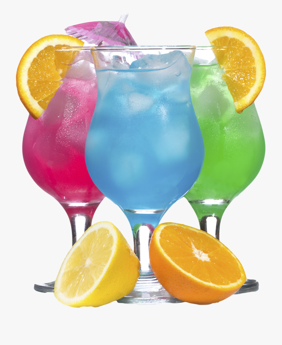 Colorful Cocktails Png, Transparent Clipart