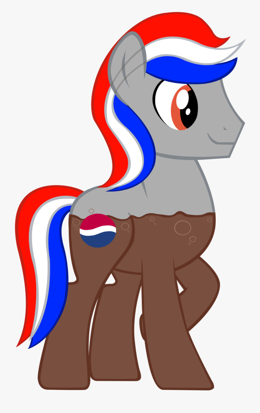 Pony Pinkie Pie Soft Drink Fluttershy Coca-cola Pepsi - My Little Pony Stallion Horse, Transparent Clipart