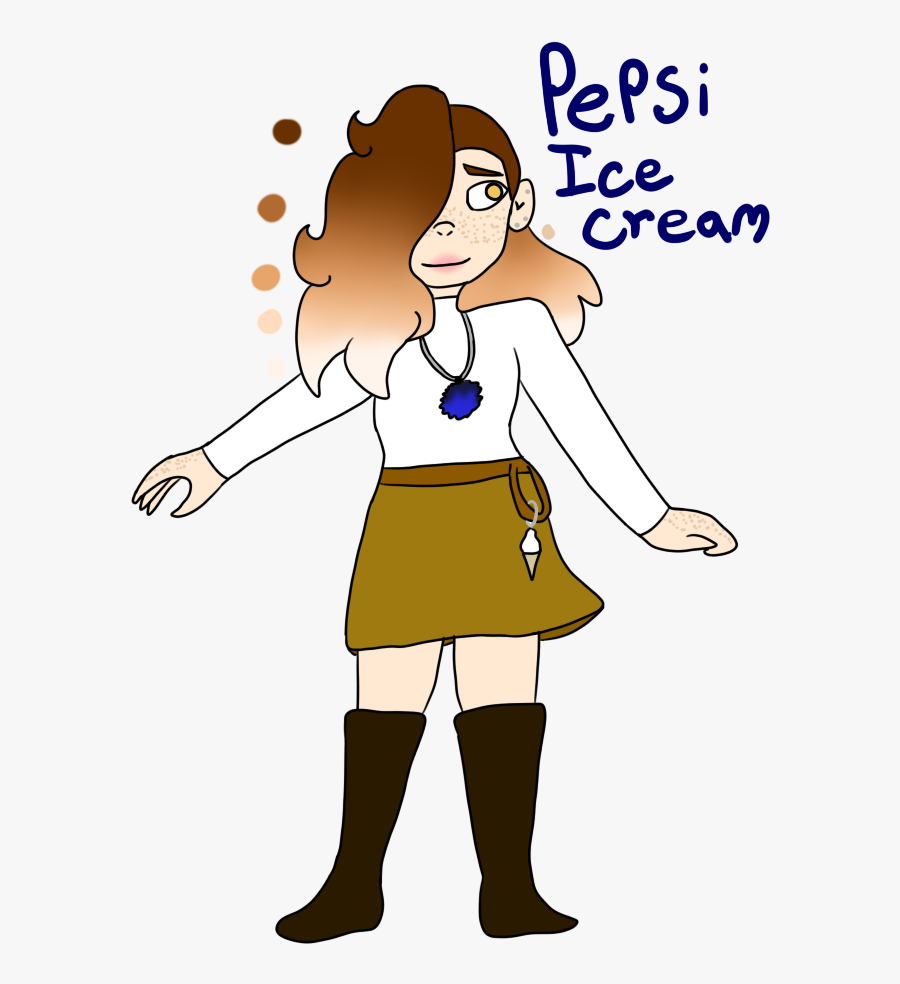 Pepsi Ice Cream By Lesbian-icarus - Cartoon, Transparent Clipart