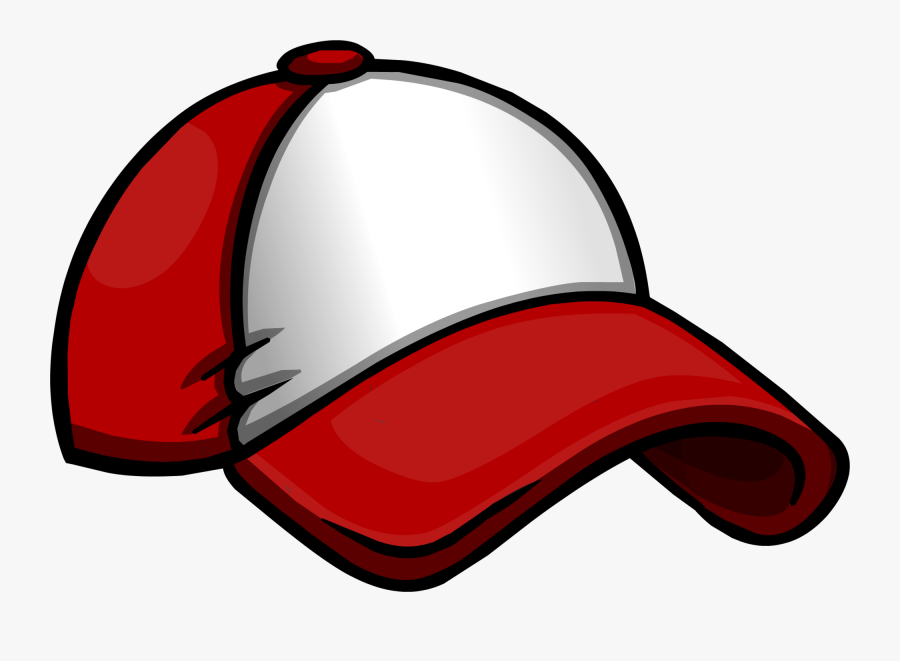 Transparent Red Number 1 Clipart - Ball Cap Transparent Cartoon, Transparent Clipart