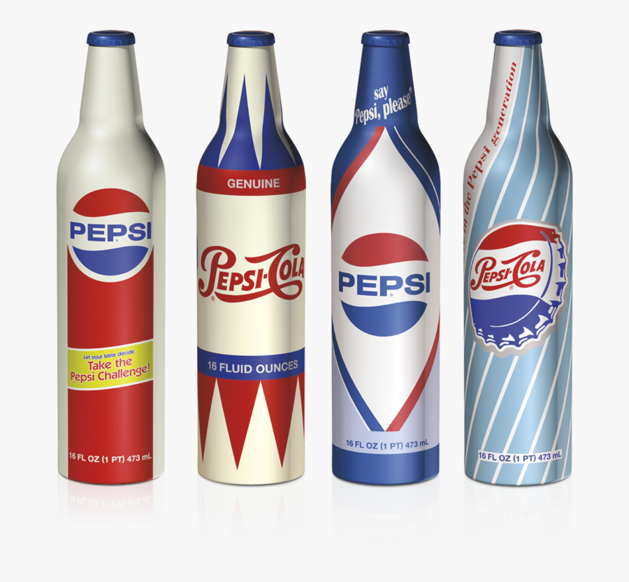 Pepsi Vintage Bottles - Pepsi, Transparent Clipart