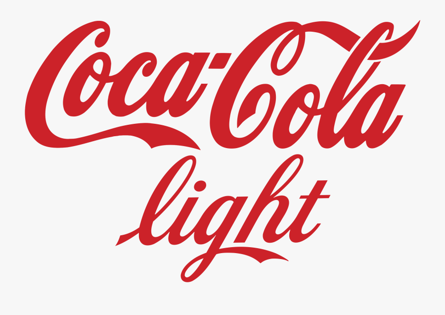 Coca-cola Cherry Diet Coke Pepsi - Coca Cola Light Logo, Transparent Clipart