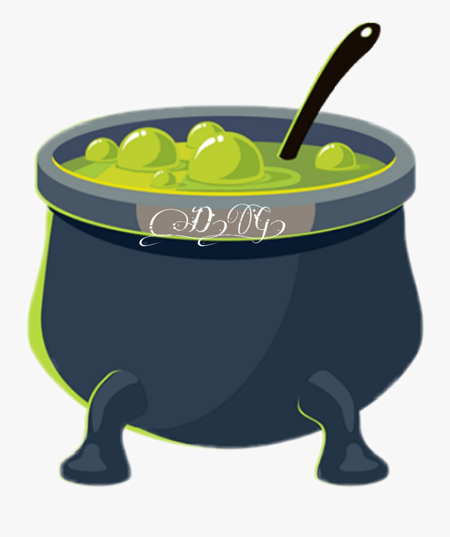 #halloween #witch #cauldron, Transparent Clipart