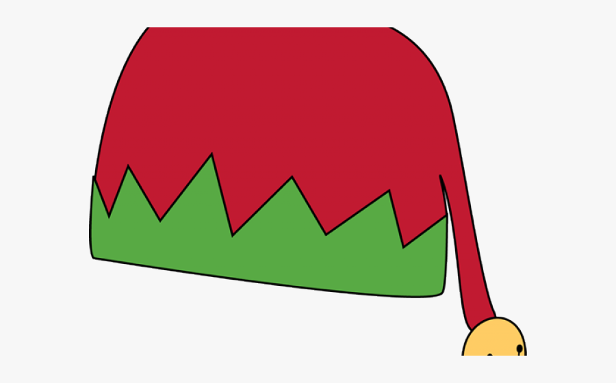 Red Hat Graphics - Christmas Elf Hat Clipart, Transparent Clipart