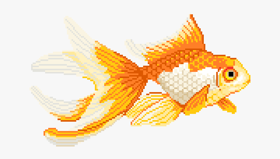 Pixel Pixels Pixelart Aesthetic - Transparent Pixel Art Fish, Transparent Clipart