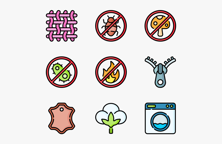 Fabric Features - Fabrics Feature Icon, Transparent Clipart