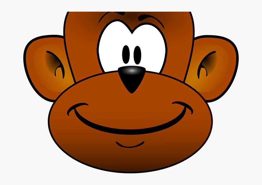 Quiz On What S - Cartoon Monkey Head, Transparent Clipart