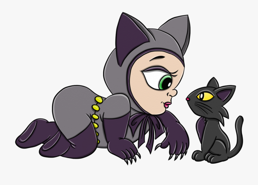 Catwoman Batman Harley Quinn Poison Ivy Joker - Catwoman Baby, Transparent Clipart