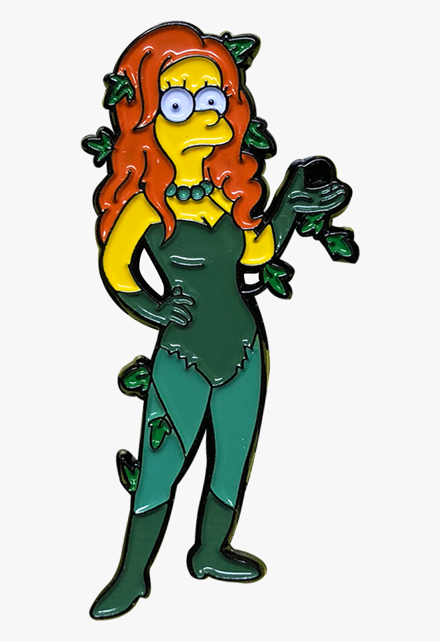 Thumbs Marge X Batman Pins - Illustration, Transparent Clipart