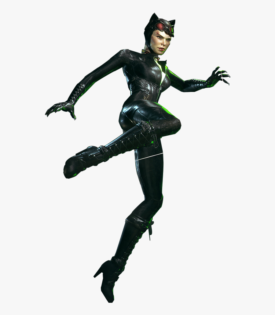 Arkham Knight Batman - Catwoman Arkham Knight Png, Transparent Clipart