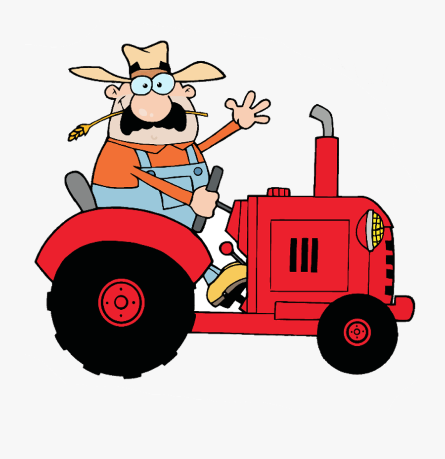 Tractor Clip Art, Transparent Clipart