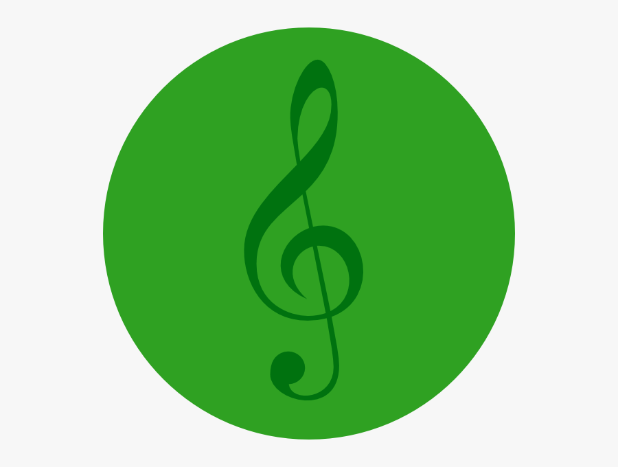 Transparent Pin Clipart - Treble Clef Keyboard, Transparent Clipart