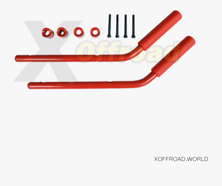 Grab Bar, Rear, Red, Jeep Wrangler Jk Clipart , Png, Transparent Clipart