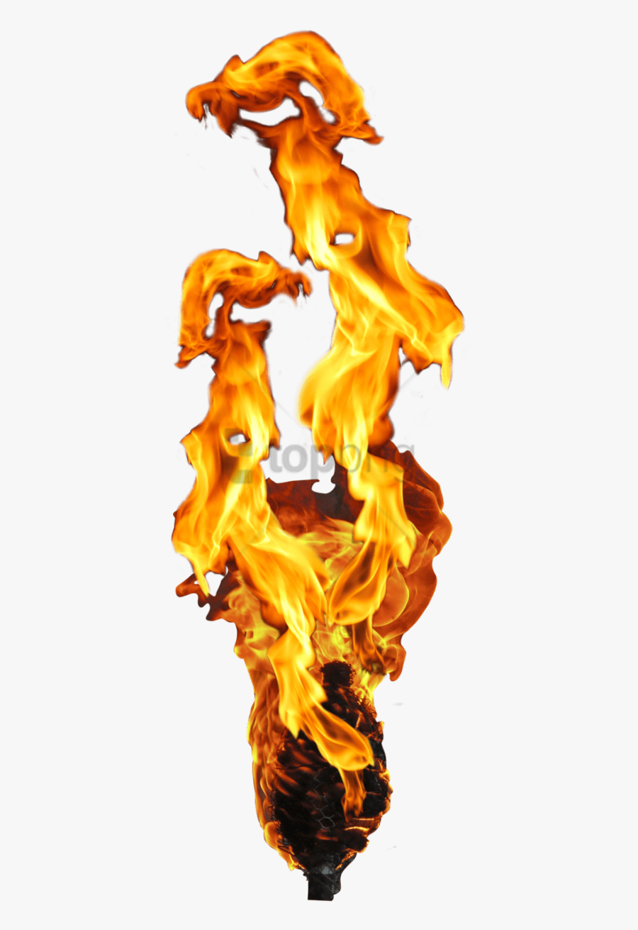 Torch Flame Png - Fire Torch Png Hd, Transparent Clipart