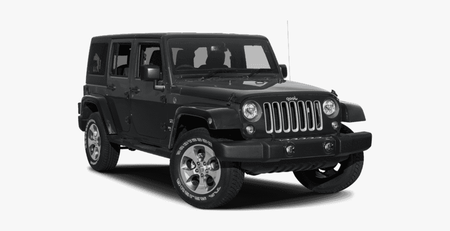 Clip Art Jeep Smoky Mountain - 2018 Jeep Wrangler Jk Unlimited Sahara, Transparent Clipart