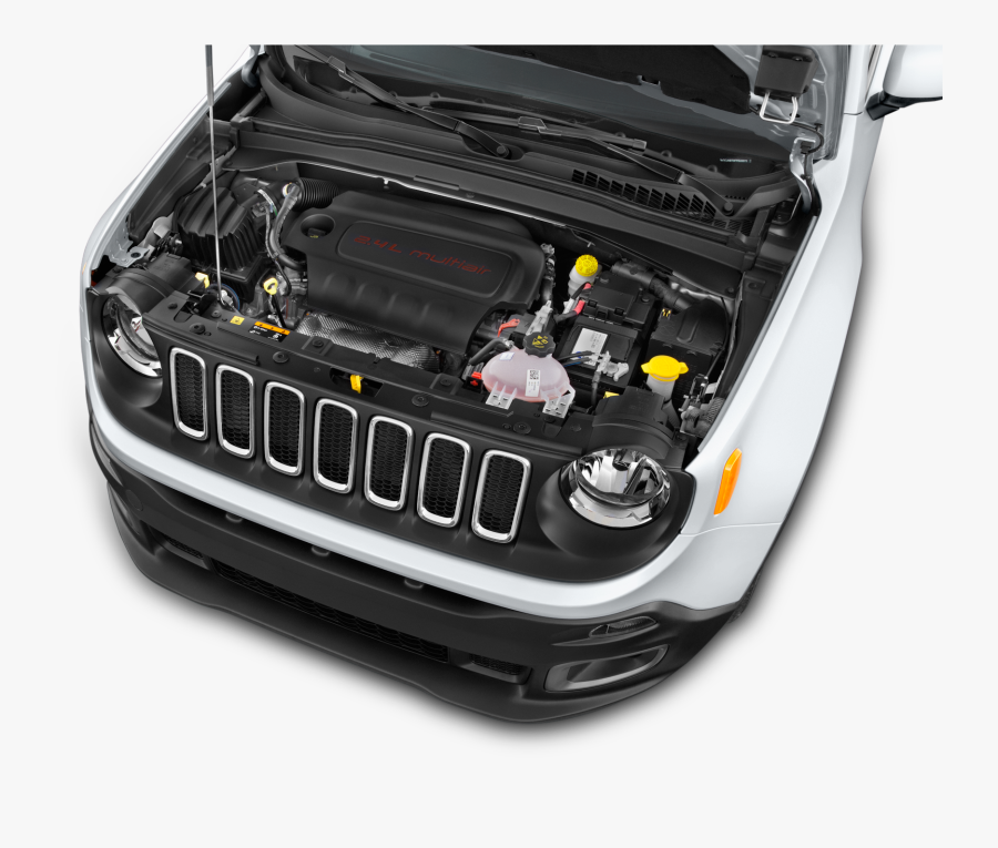 2016 Jeep Renegade Engine, Transparent Clipart