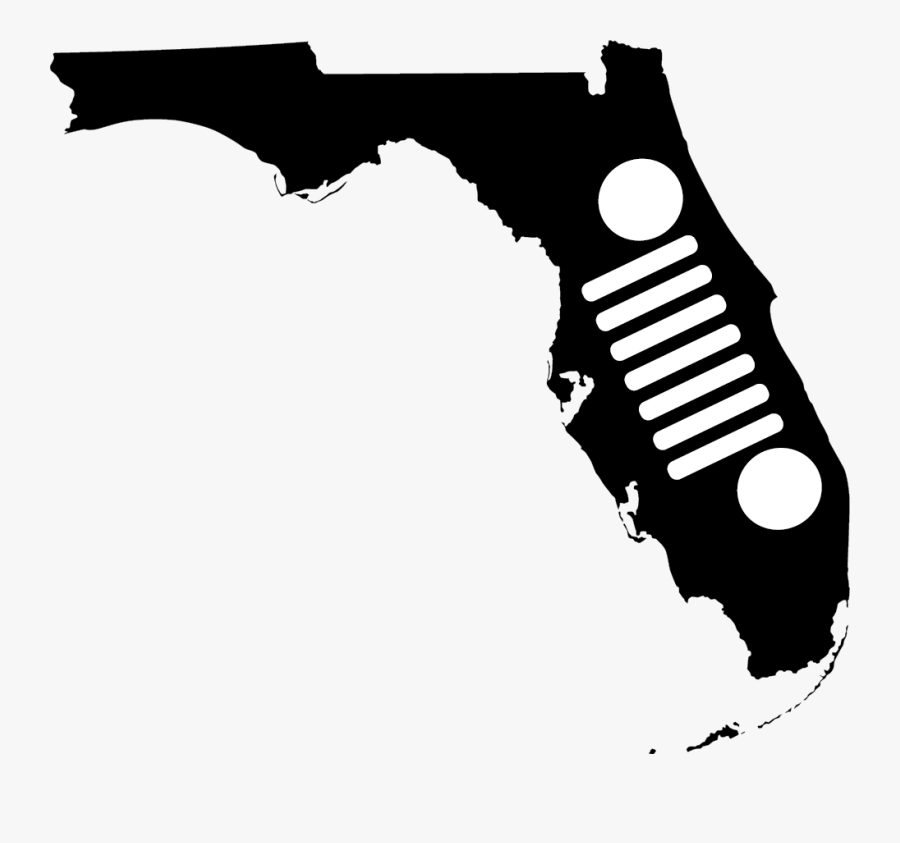 Florida Grille Decal - North Central And South Florida, Transparent Clipart