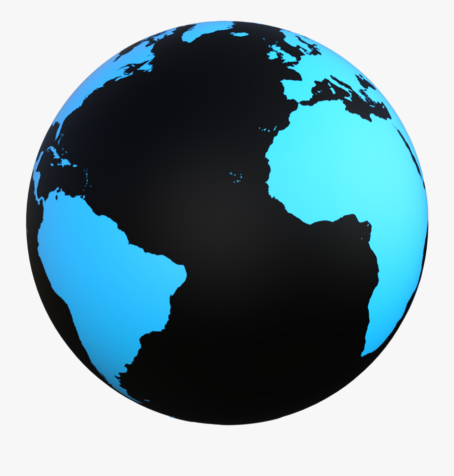 Transparent Spin Clipart - Labeled Pacific Ocean Map , Free Transparent