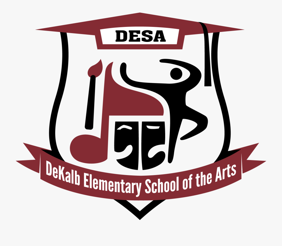 Arrival To School Clipart - Dekalb Elementary School Of The Arts Building, Transparent Clipart