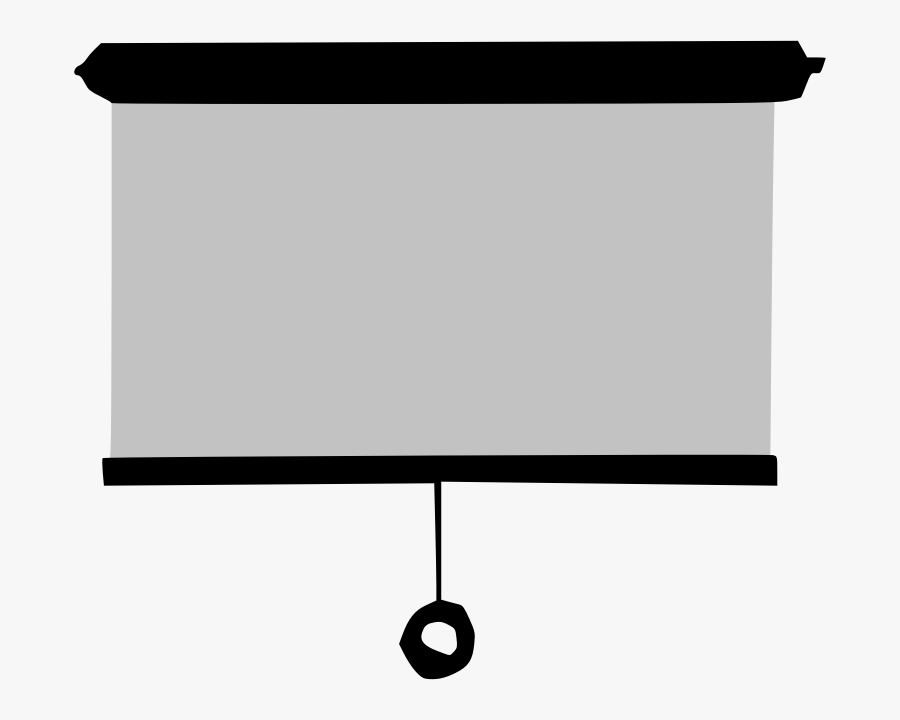 Transparent Screen Png - Projector Screen Vector Png, Transparent Clipart