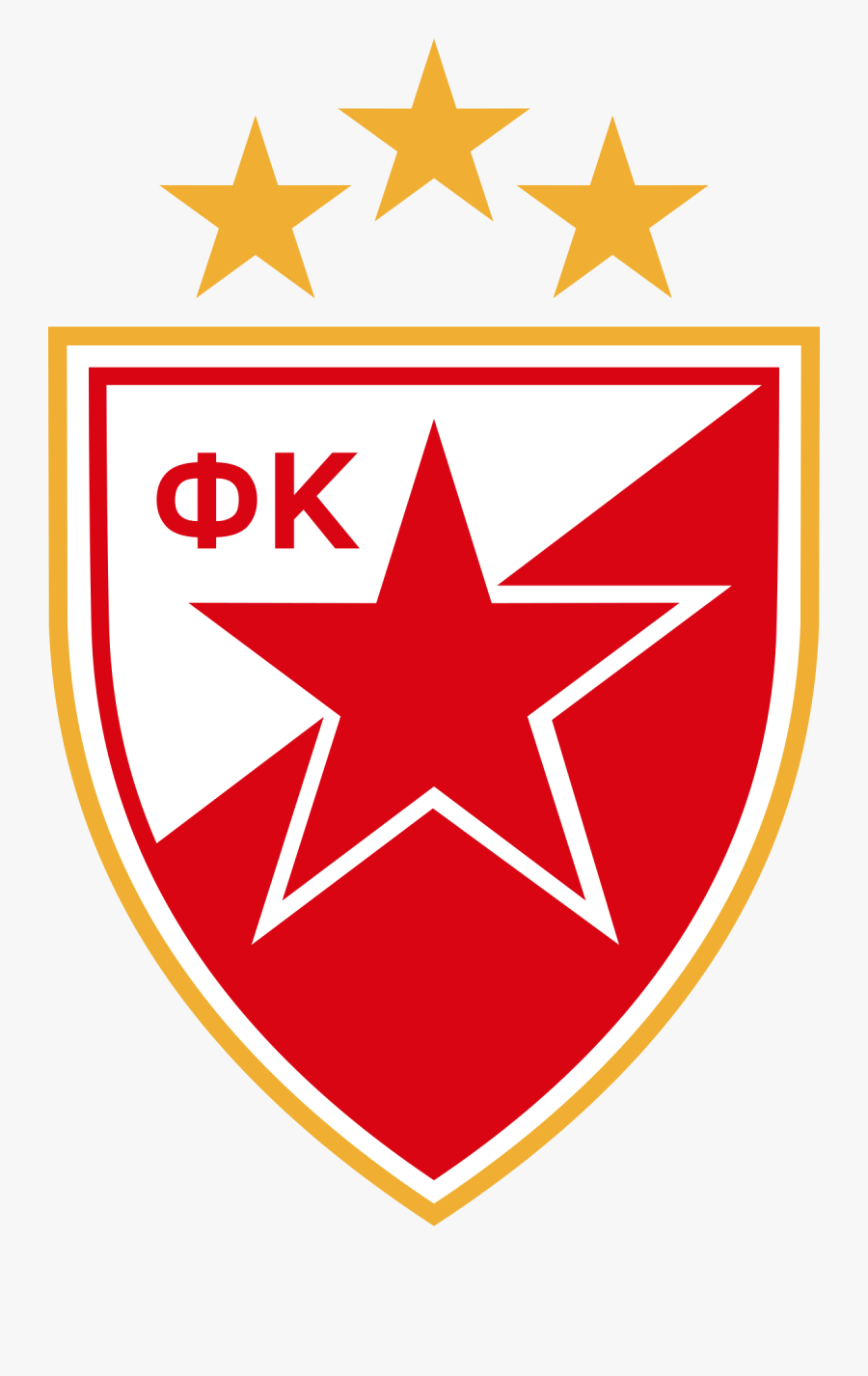 Red Star Belgrade Wikidata - Red Star Belgrade Badge, Transparent Clipart