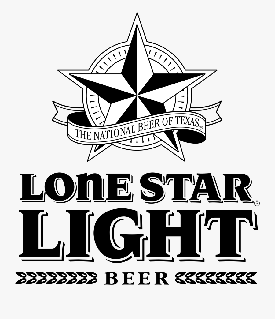Texas Bud Light Logo - Lone Star Light Beer Logo, Transparent Clipart