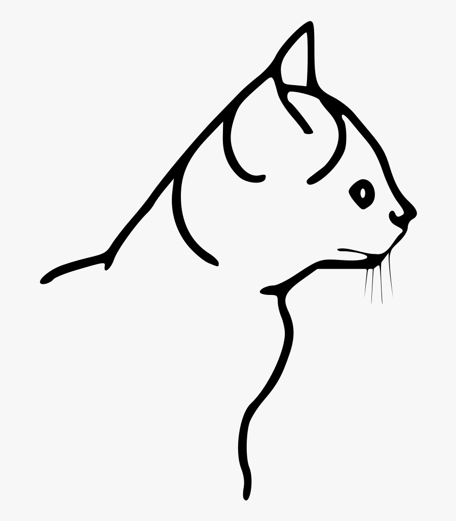 Cat Clip Art - Cartoon, Transparent Clipart