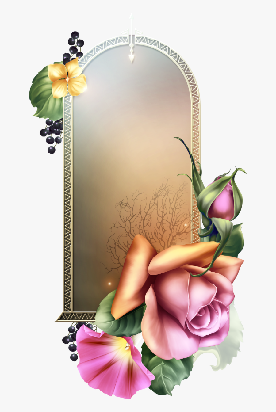 Royal Frame, Transparent Clipart