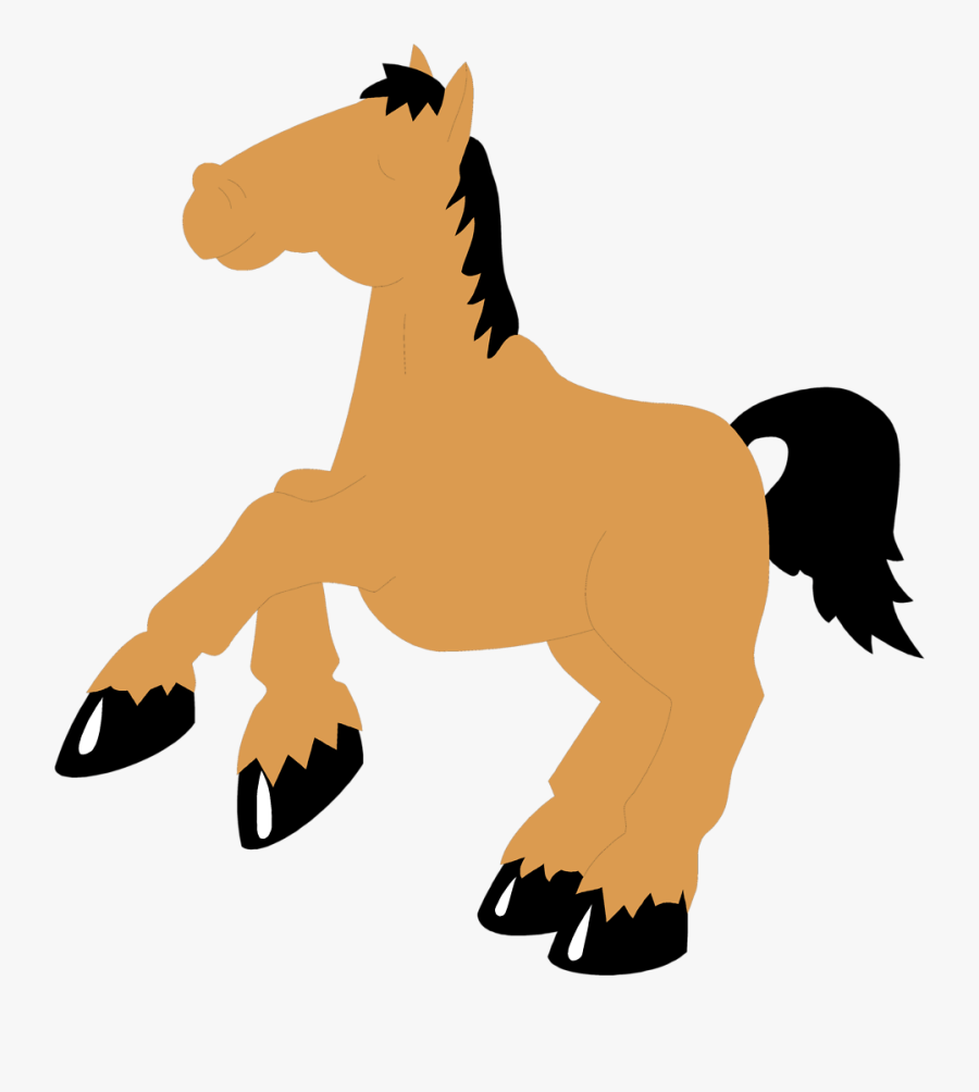 Horse Pictures Cartoon - Cartoon Horse No Background, Transparent Clipart