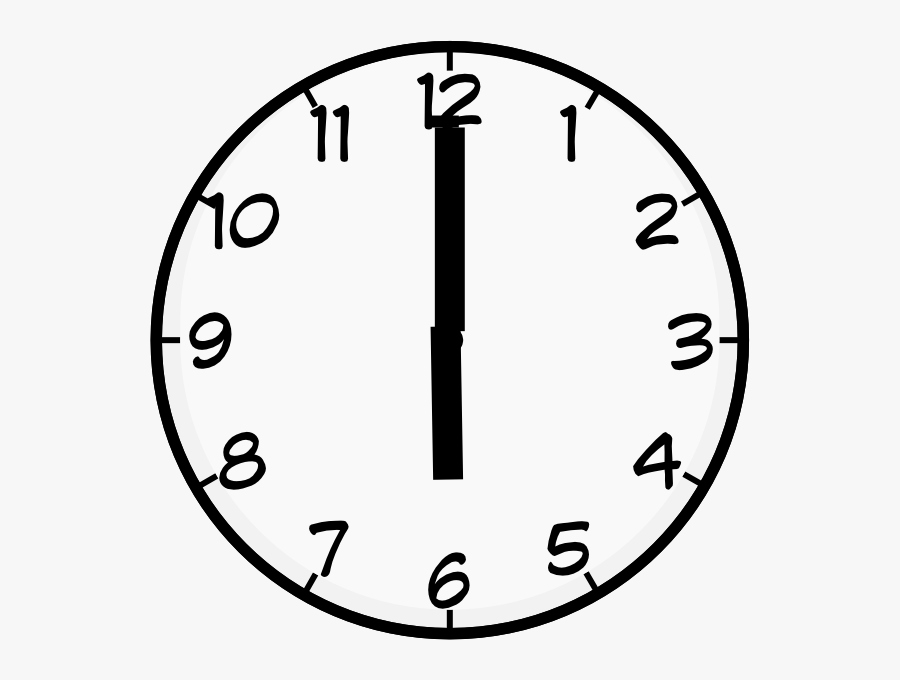 6 30 O Clock - 7 O Clock Png, Transparent Clipart