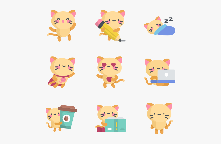 Kitty Icon Free, Transparent Clipart